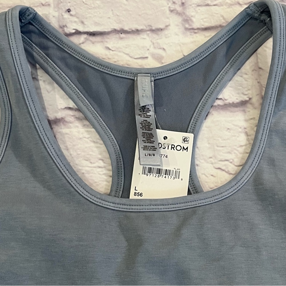 Skims blue Outdoor Mid Thigh Onesie romper Denim Pacific nwt - Picture 10 of 11